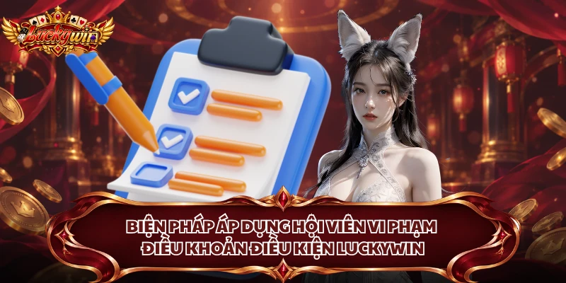 Biện pháp áp dụng hội viên vi phạm điều khoản điều kiện Luckywin