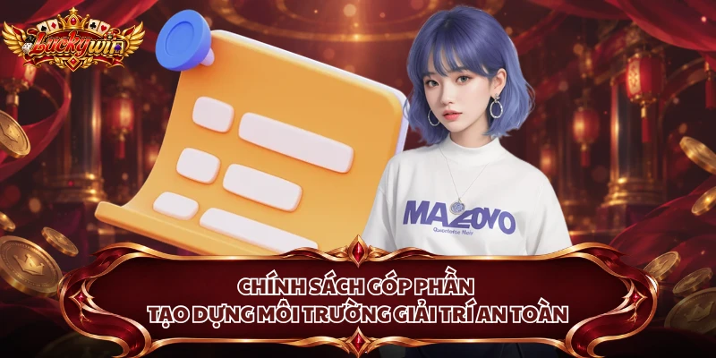 Chính sách góp phần tạo dựng môi trường giải trí an toàn