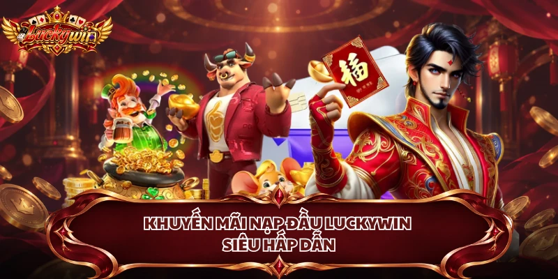 Khuyến mãi nạp đầu Luckywin siêu hấp dẫn