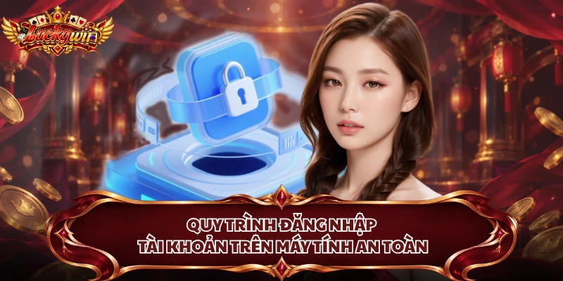 Quy trình đăng nhập tài khoản trên máy tính an toàn
